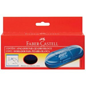 Apagador Para Quadro Branco C/ Depósito Azul - FABER CASTELL