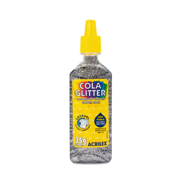 Cola Colorida C/ Glitter - 35g - Unidade - ACRILEX
