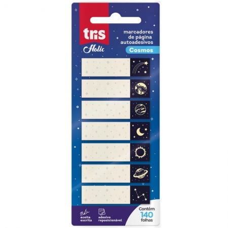 Marcadores de Páginas Cosmos – 140 Unidades – TRIS