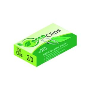 Clips Comum 2/0 - 100 Unidades - ECO