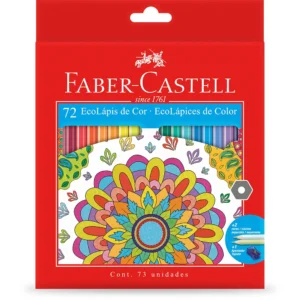 Lápis de Cor Eco Lápis – 72 Cores – FABER CASTELL