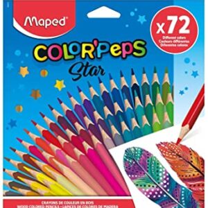 Lápis de Cor – 72 Cores – MAPED
