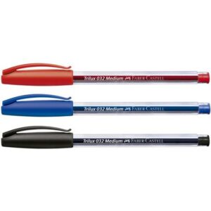Caneta Esferográfica 0.7mm Trilux 032 - Unidade - Faber Castell