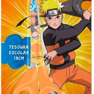 Tesoura Escolar Naruto - TRIS