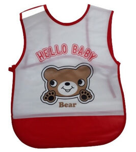 Avental Plástico Infantil Para Pintura Bear - 33cm X 40cm - VMP