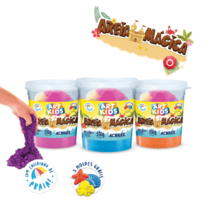 Areia Mágica Art Kids - Unidade - ACRILEX