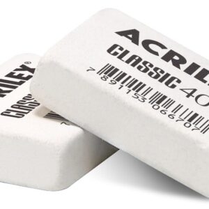 Borracha Classic 400 - Unidade - ACRILEX