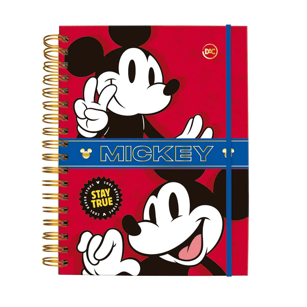 Caderno Smart Universitário Mickey - 80 Folhas  - DAC