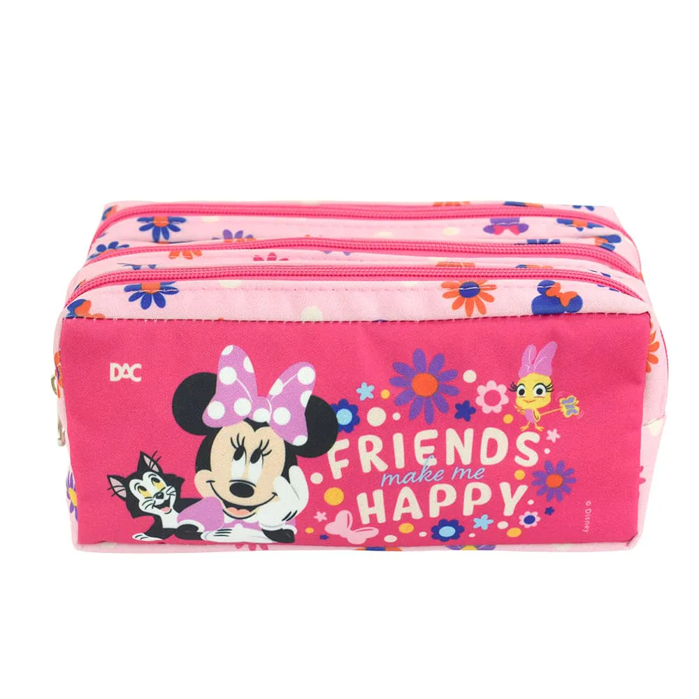 Estojo Escolar Duplo Minnie - DAC