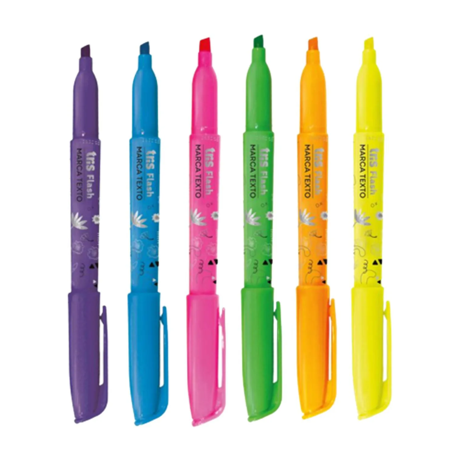 Marca-Texto Flash Neon – Unidade – TRIS