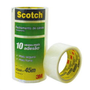 Fita Empacotamento Transparente Scotch - 45mm X 45m - 3M
