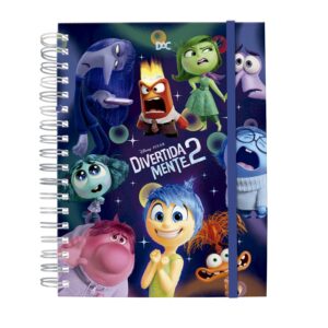 Caderno Smart Universitário Divertidamente - 80 Folhas - DAC