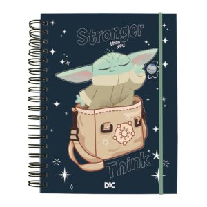 Caderno Smart Universitário Mandalorian - 80 Folhas - DAC