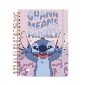 Caderno Smart Universitário Stitch - 80 Folhas - DAC