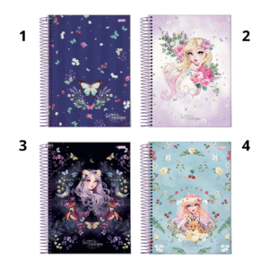 Caderno C/ Dura Espiral La Fadinne – 15 Matérias – 240 Folhas - JANDAIA