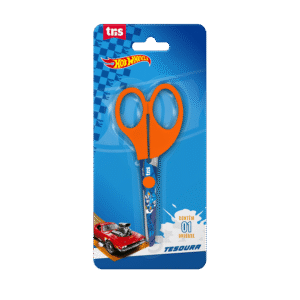 Tesoura Escolar Hotwheels - TRIS