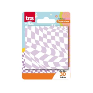Bloco de Anotações Autoadesivo Euforia Wave - Unidade - TRIS